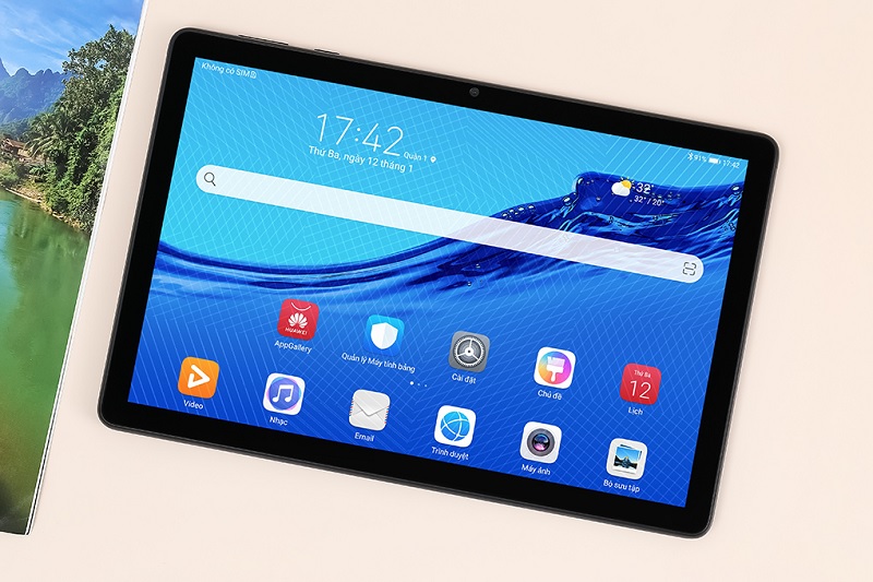Huawei MatePad T10s 4GB với thiết kế gọn, nhẹ v&agrave; mỏng hơn